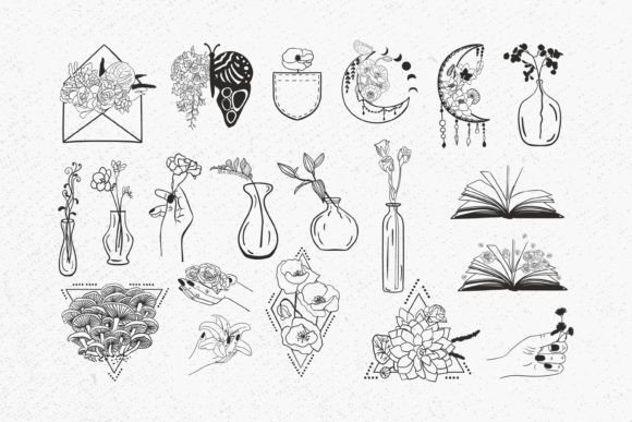Boho Floral Bundle, Celestial: A Review for Graphics and Illustrations Sellers