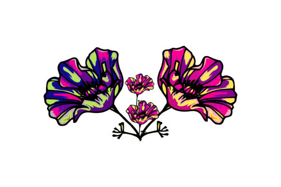 Floral Design Elements for Modern Graphics and Illustrations