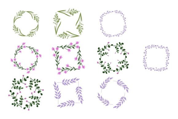 Floral Frame Ornament: A Designer's Review of Graphics and Illustrations
