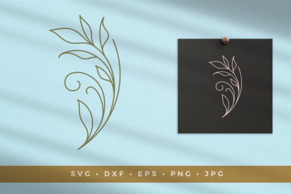 Floral Romantic Line Art Design: Premium Graphics & Illustrations