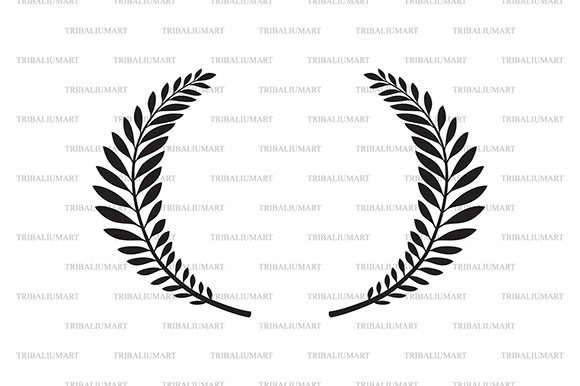 Floral Wreath Frame monogram Design for Graphics & Illustrations