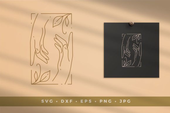 Hands in Floral Frame Line Art: A Designer's Real-World Embroidery Review